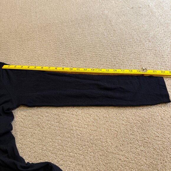 Vince Knit Dress Side Tie Long Sleeve Minimal Knee Length Career Stretch MEDIUM - Picture 11 of 12